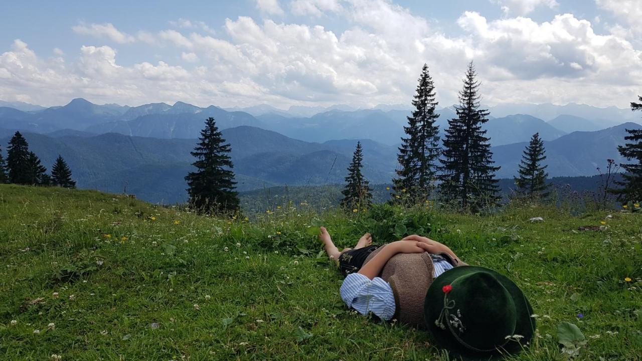Zum Heisn Appartement Lenggries Buitenkant foto